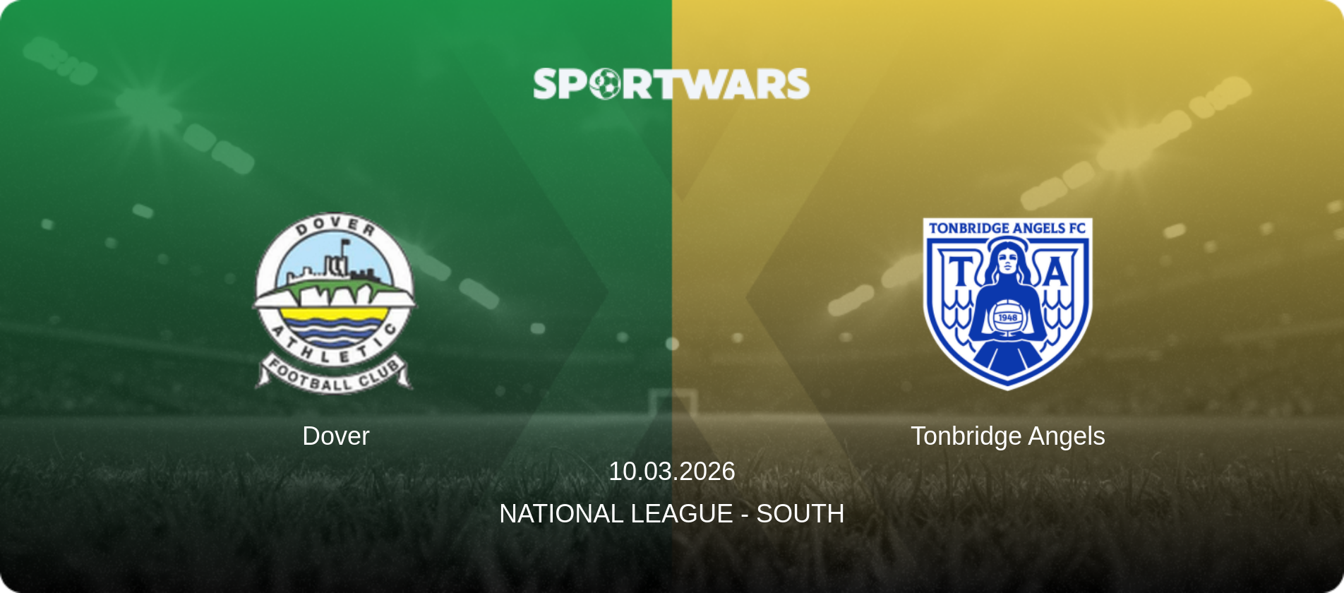 Dover — Tonbridge Angels, 10.03.2026 — National League - South (match preview)