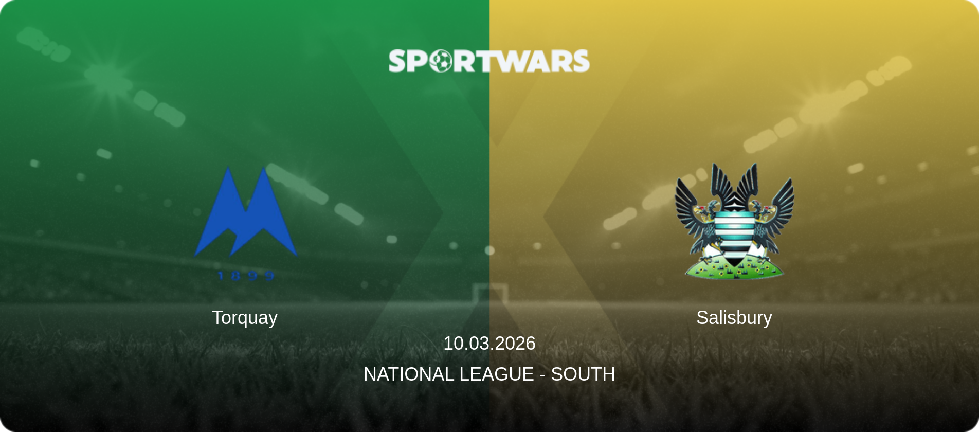 Torquay — Salisbury, 10.03.2026 — National League - South (match preview)