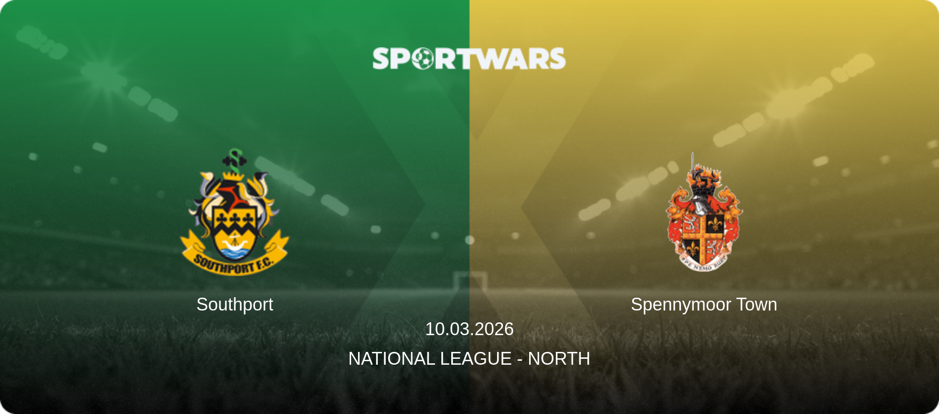 Southport — Spennymoor Town, 10.03.2026 — National League - North (match preview)