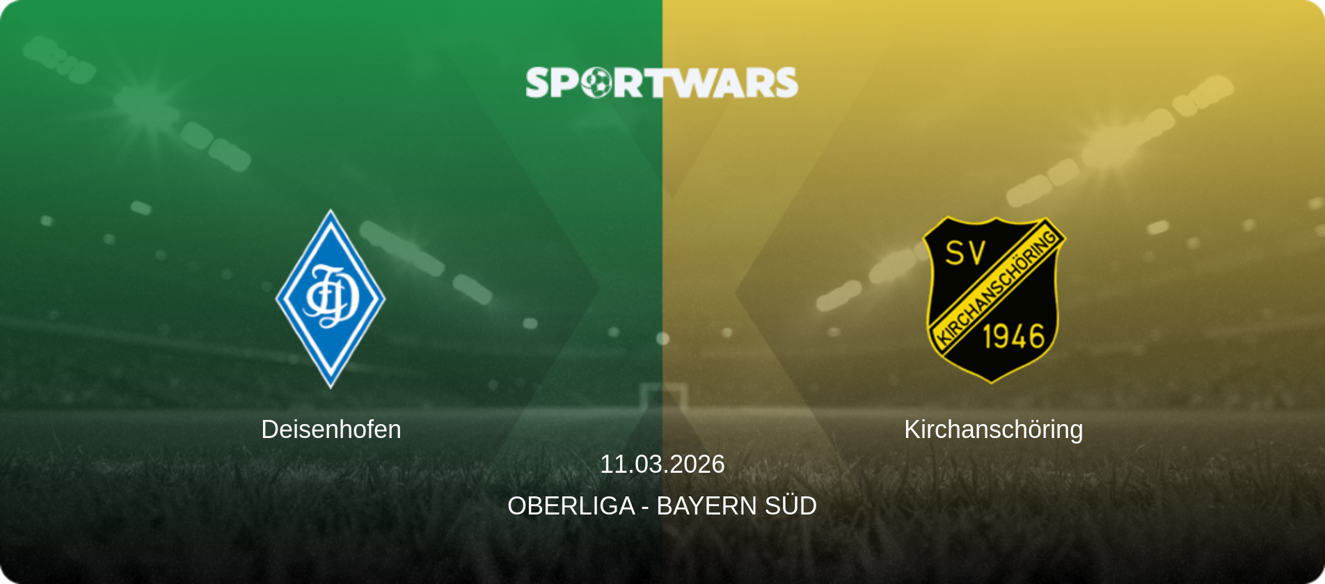 Deisenhofen — Kirchanschöring, 11.03.2026 — Oberliga - Bayern Süd (match preview)