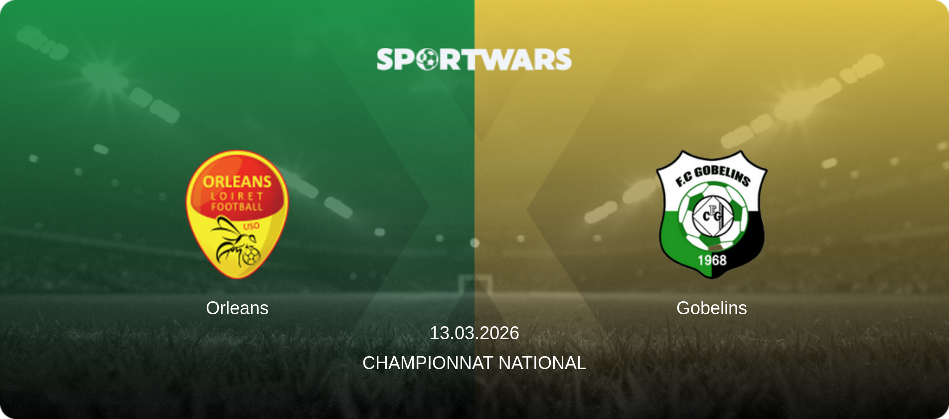 Orleans — Gobelins, 13.03.2026 — Championnat National (match preview)