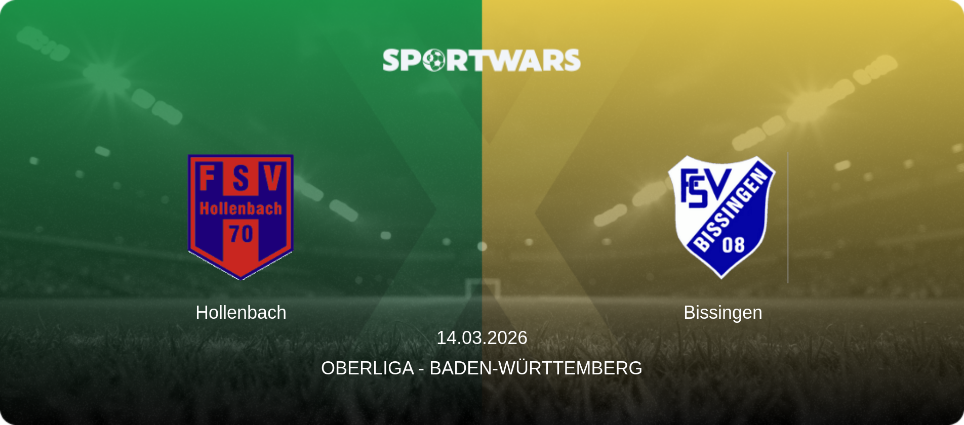 Hollenbach — Bissingen, 14.03.2026 — Oberliga - Baden-Württemberg (match preview)