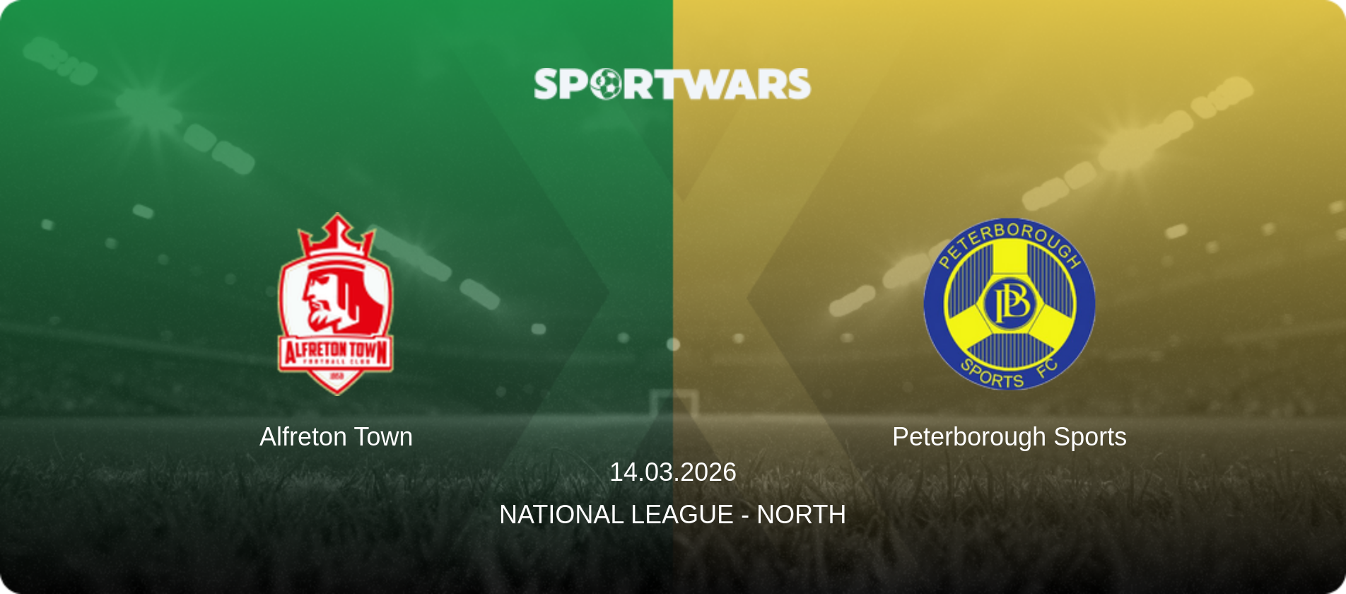 Alfreton Town — Peterborough Sports, 14.03.2026 — National League - North (match preview)