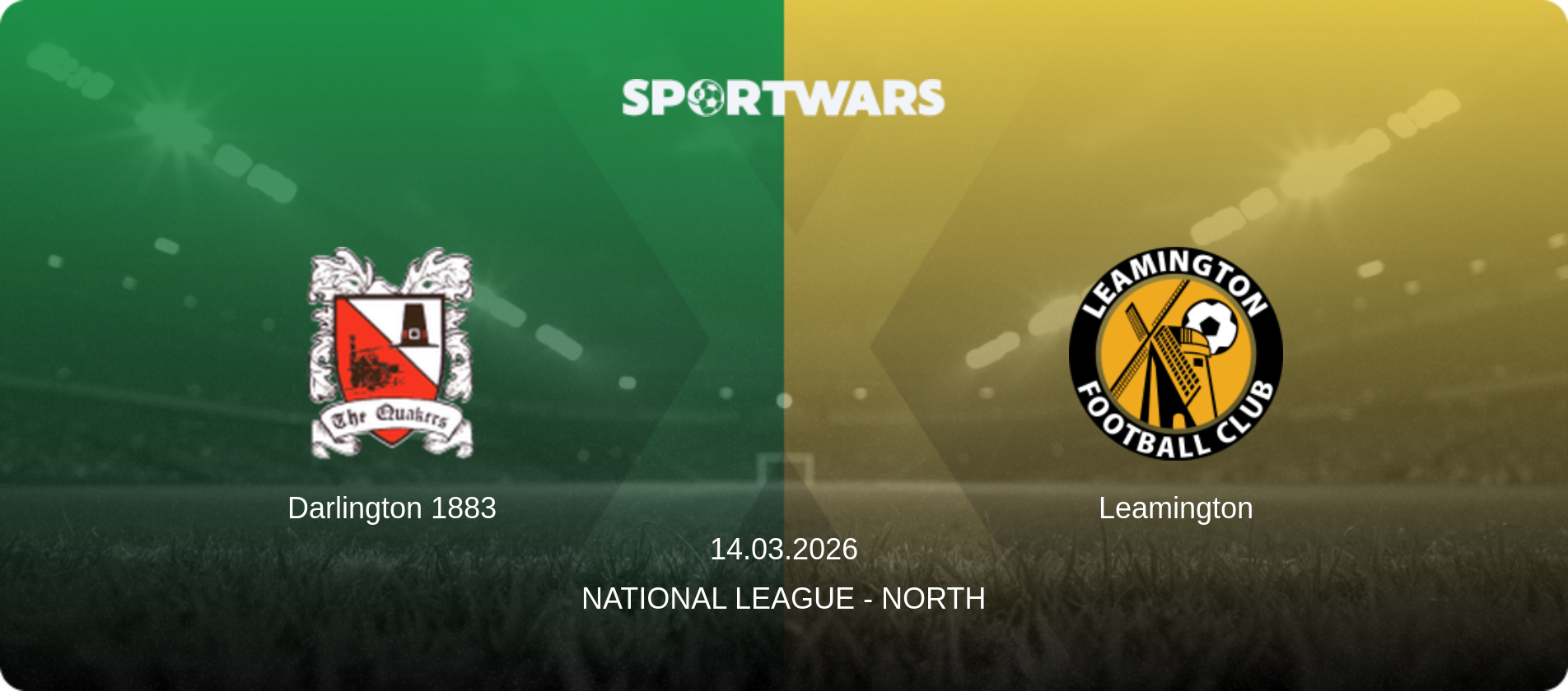 Darlington 1883 — Leamington, 14.03.2026 — National League - North (match preview)