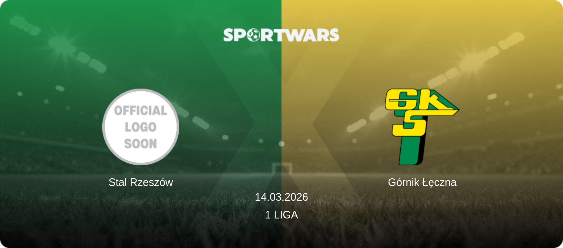 Stal Rzeszów — Górnik Łęczna, 14.03.2026 — 1 Liga (match preview)