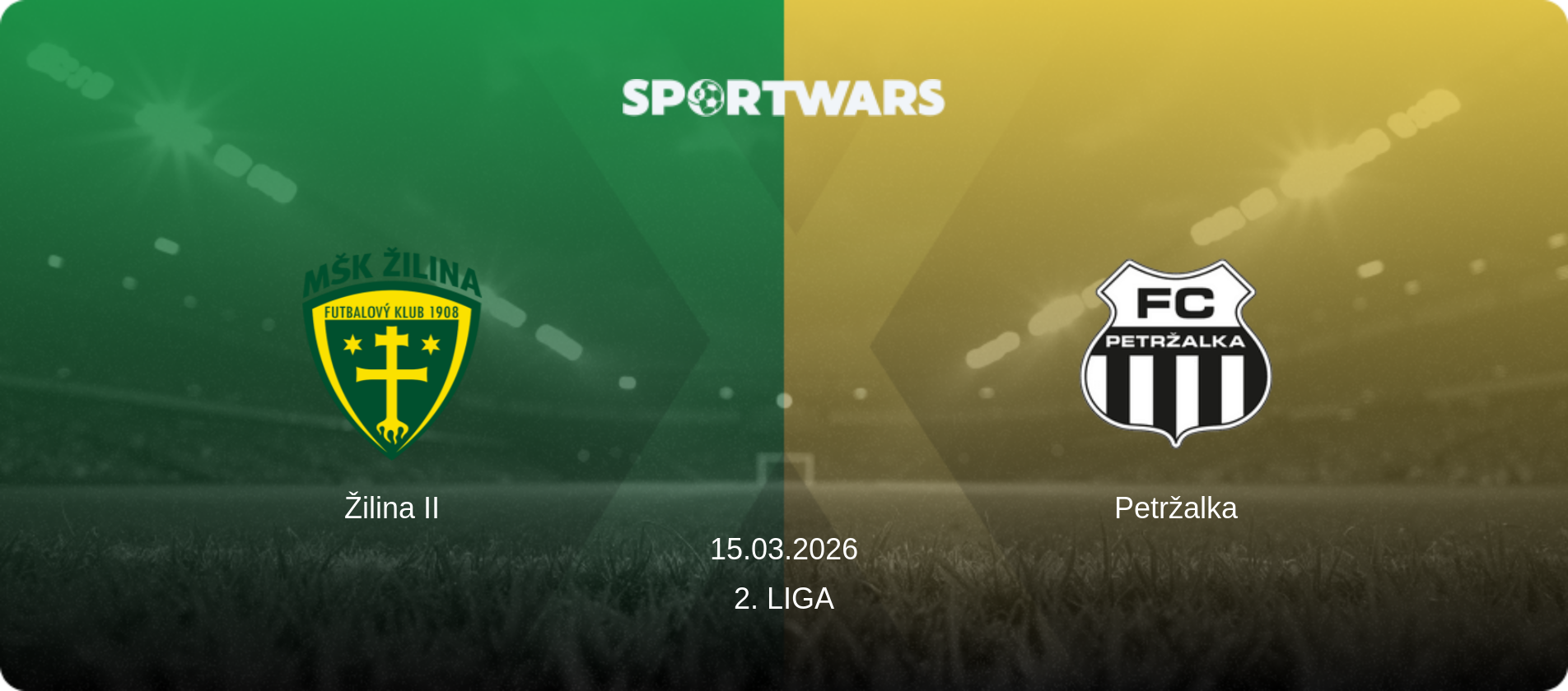 Žilina II — Petržalka, 15.03.2026 — 2. Liga (match preview)