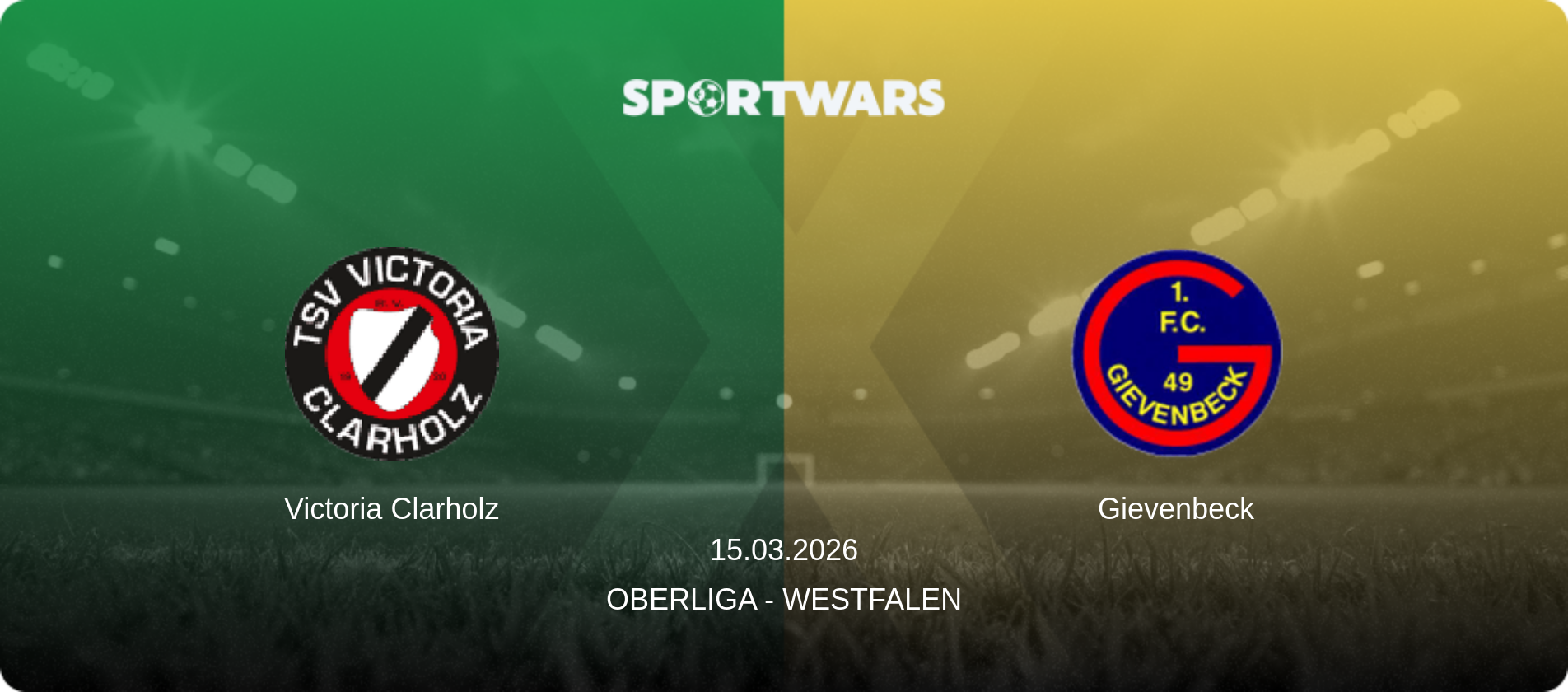Victoria Clarholz — Gievenbeck, 15.03.2026 — Oberliga - Westfalen (match preview)