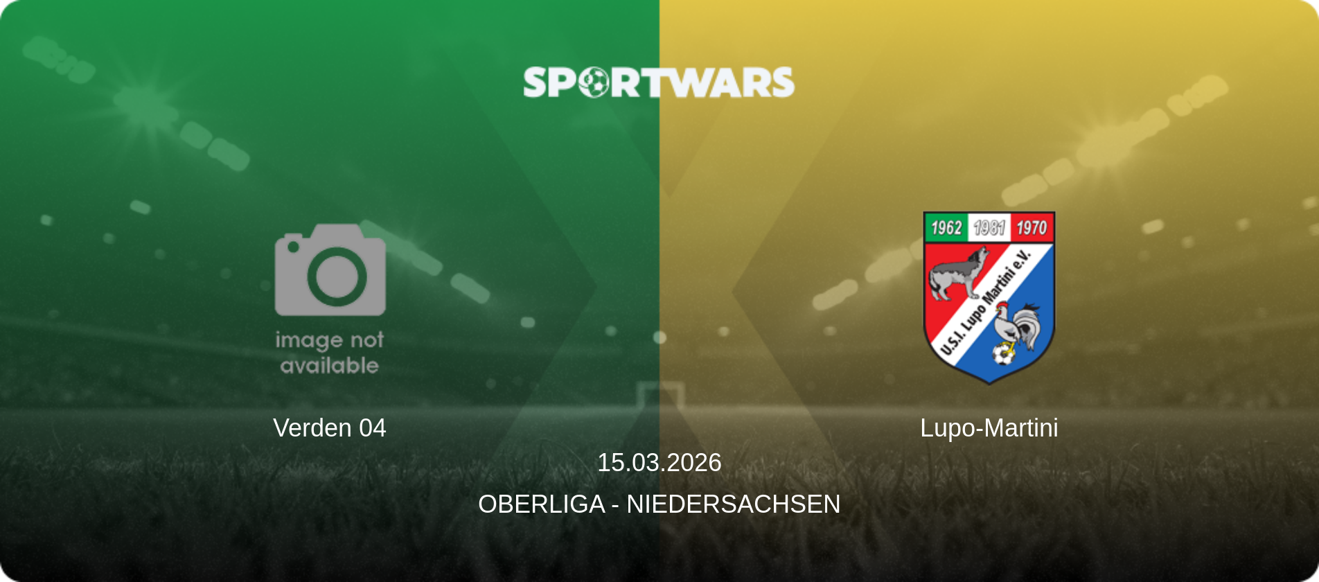 Verden 04 — Lupo-Martini, 15.03.2026 — Oberliga - Niedersachsen (match preview)