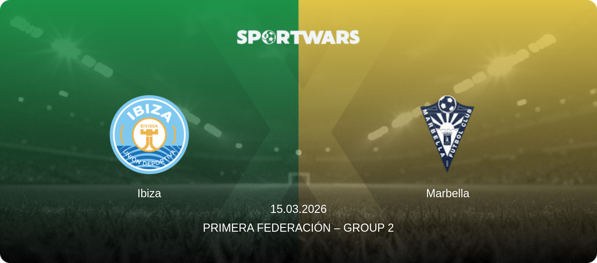 Ibiza — Marbella, 15.03.2026 — Primera Federación – Group 2 (match preview)