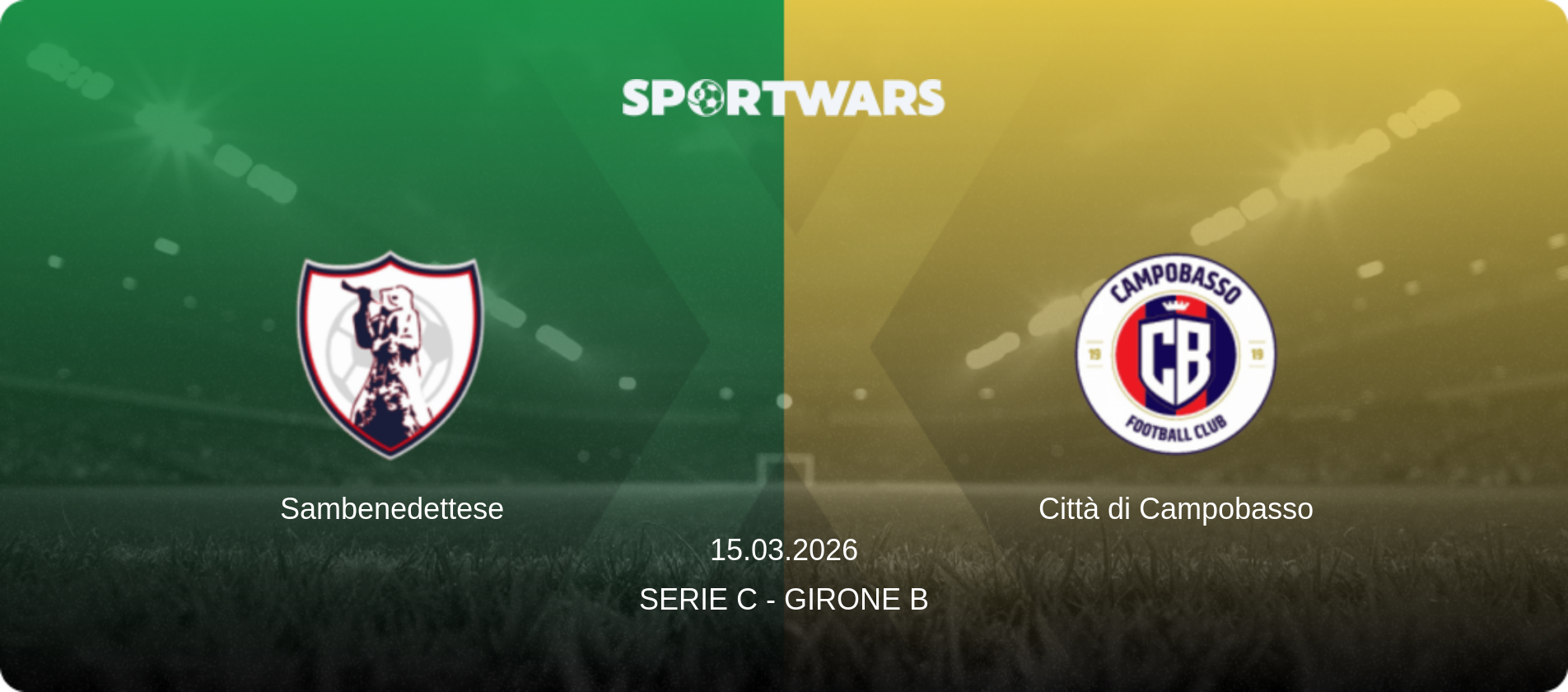 Sambenedettese — Città di Campobasso, 15.03.2026 — Serie C - Girone B (match preview)