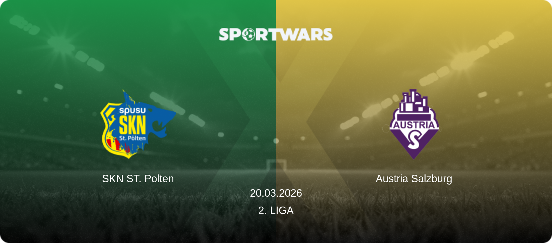 SKN ST. Polten — Austria Salzburg, 20.03.2026 — 2. Liga (match preview)