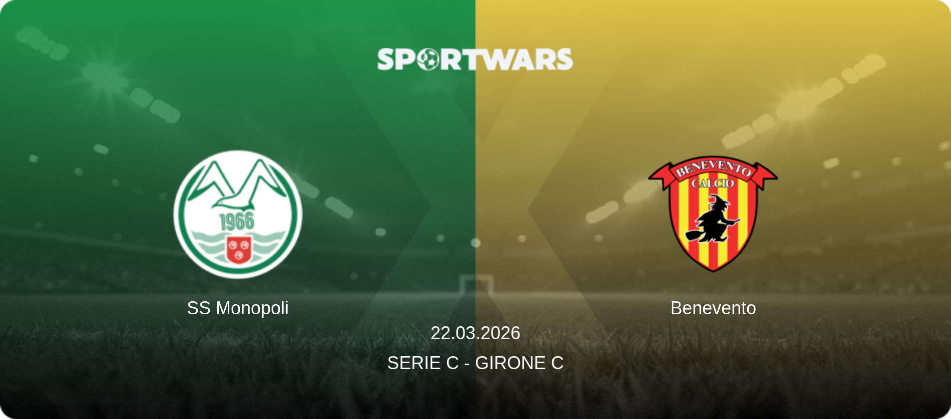 SS Monopoli — Benevento, 22.03.2026 — Serie C - Girone C (match preview)