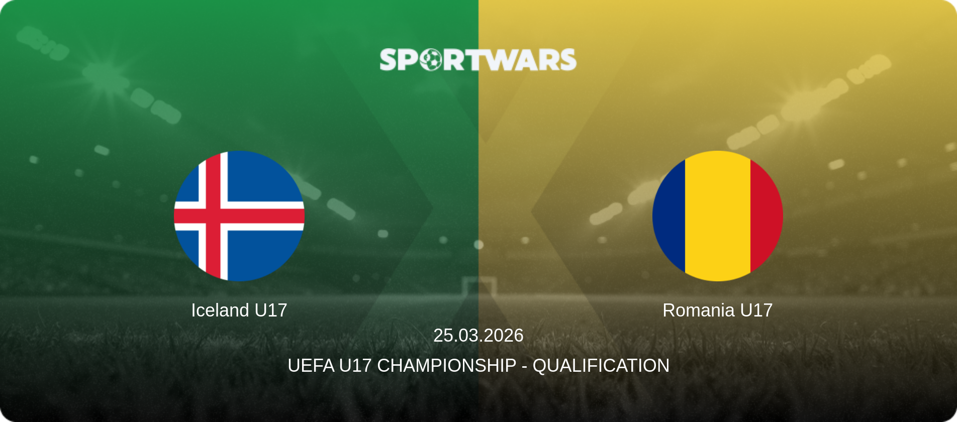 Iceland U17 — Romania U17, 25.03.2026 — UEFA U17 Championship - Qualification (match preview)
