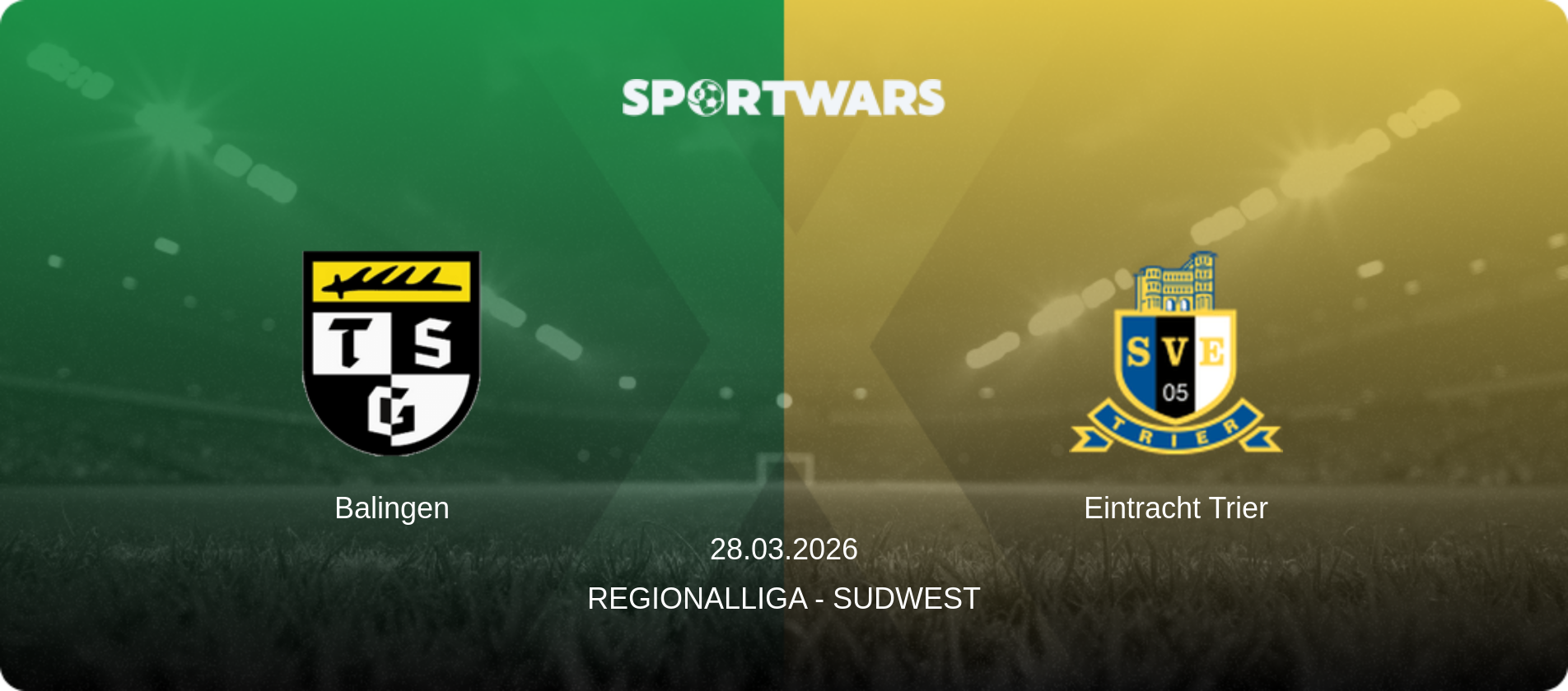 Balingen — Eintracht Trier, 28.03.2026 — Regionalliga - SudWest (match preview)