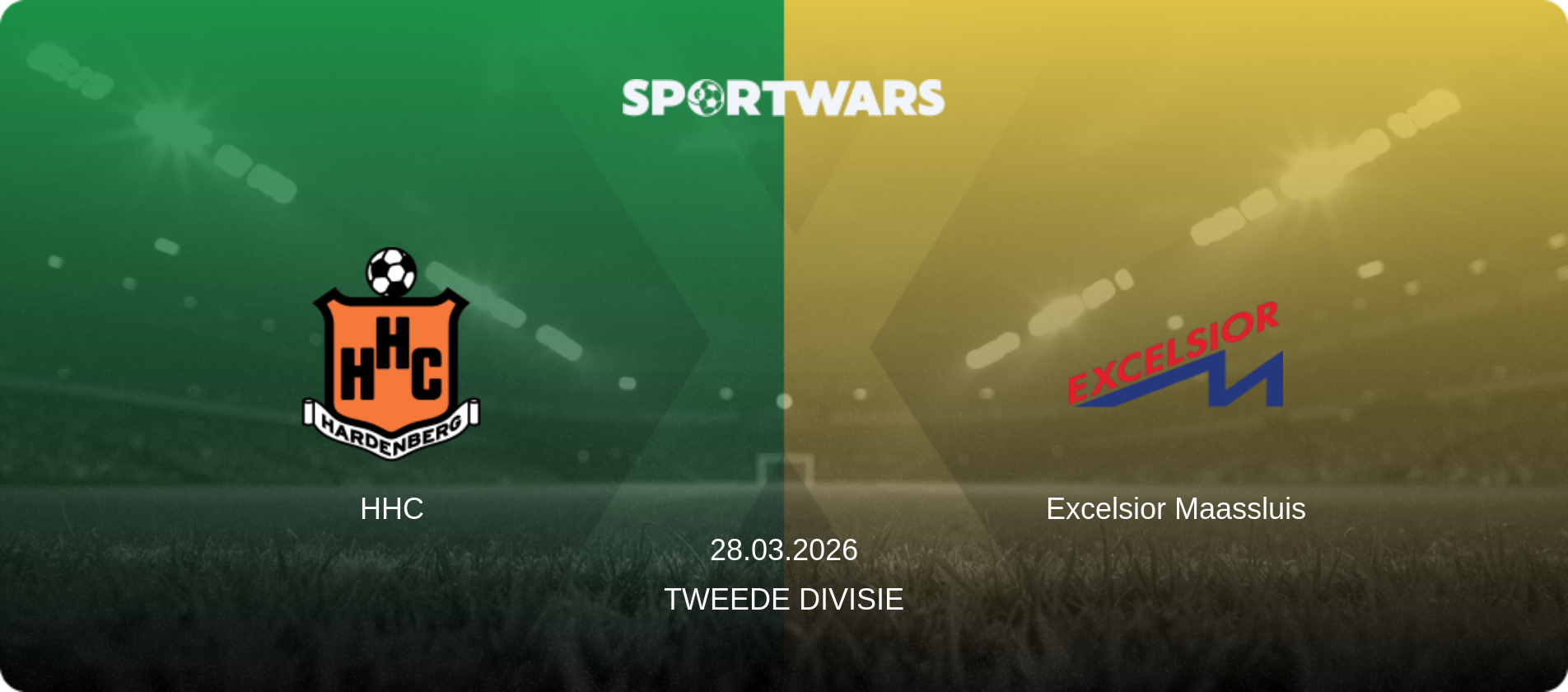 HHC — Excelsior Maassluis, 28.03.2026 — Tweede Divisie (match preview)