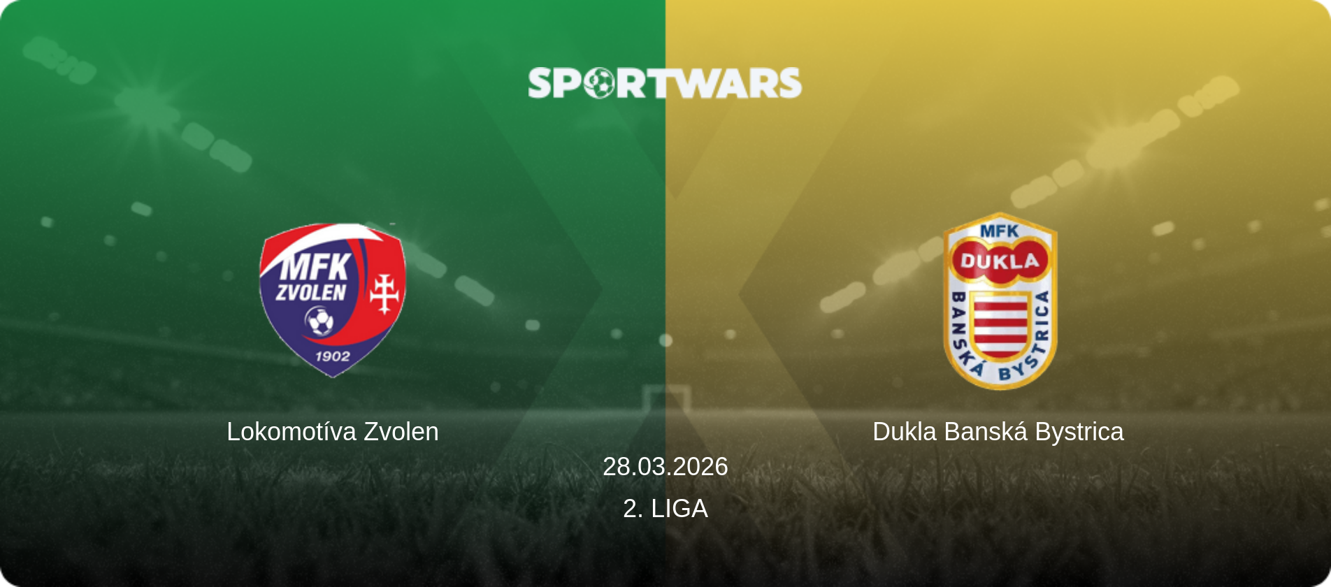 Lokomotíva Zvolen — Dukla Banská Bystrica, 28.03.2026 — 2. Liga (match preview)