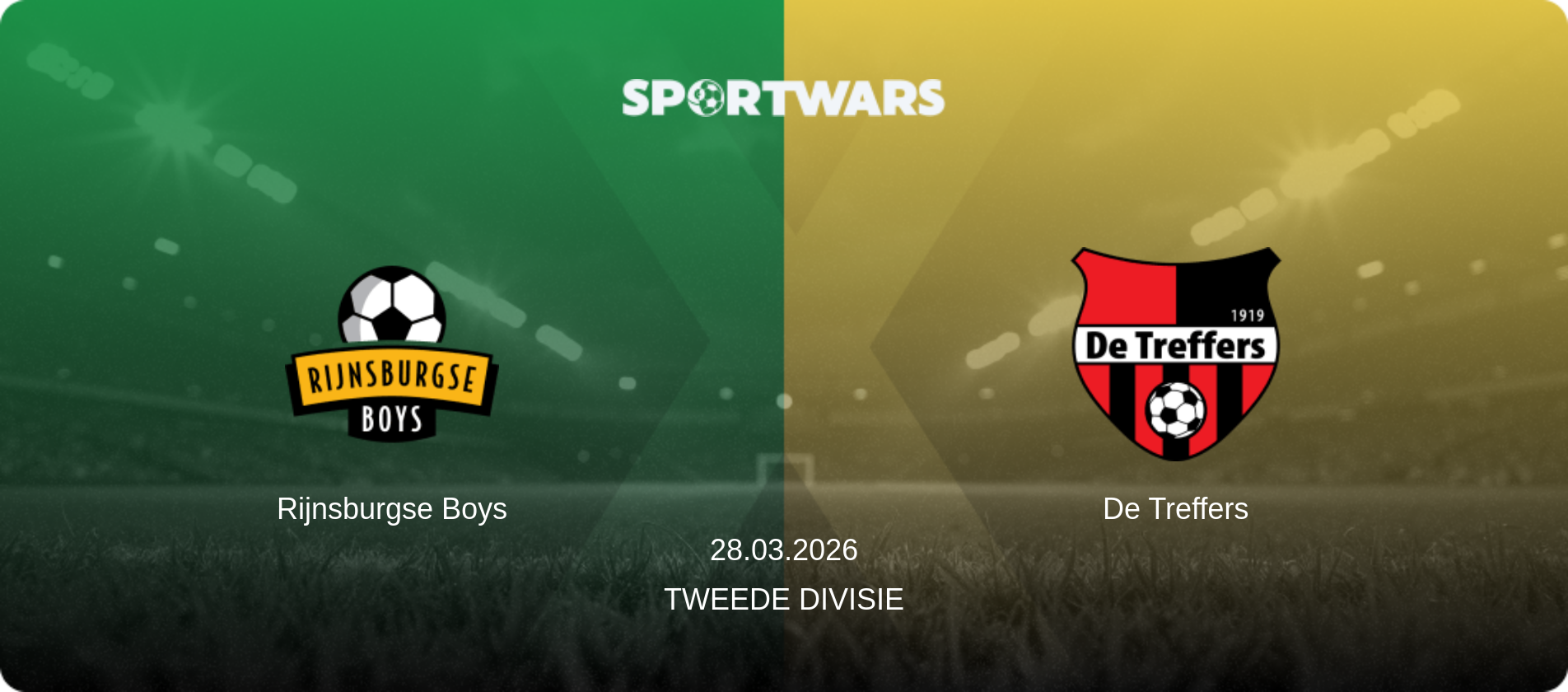 Rijnsburgse Boys — De Treffers, 28.03.2026 — Tweede Divisie (match preview)