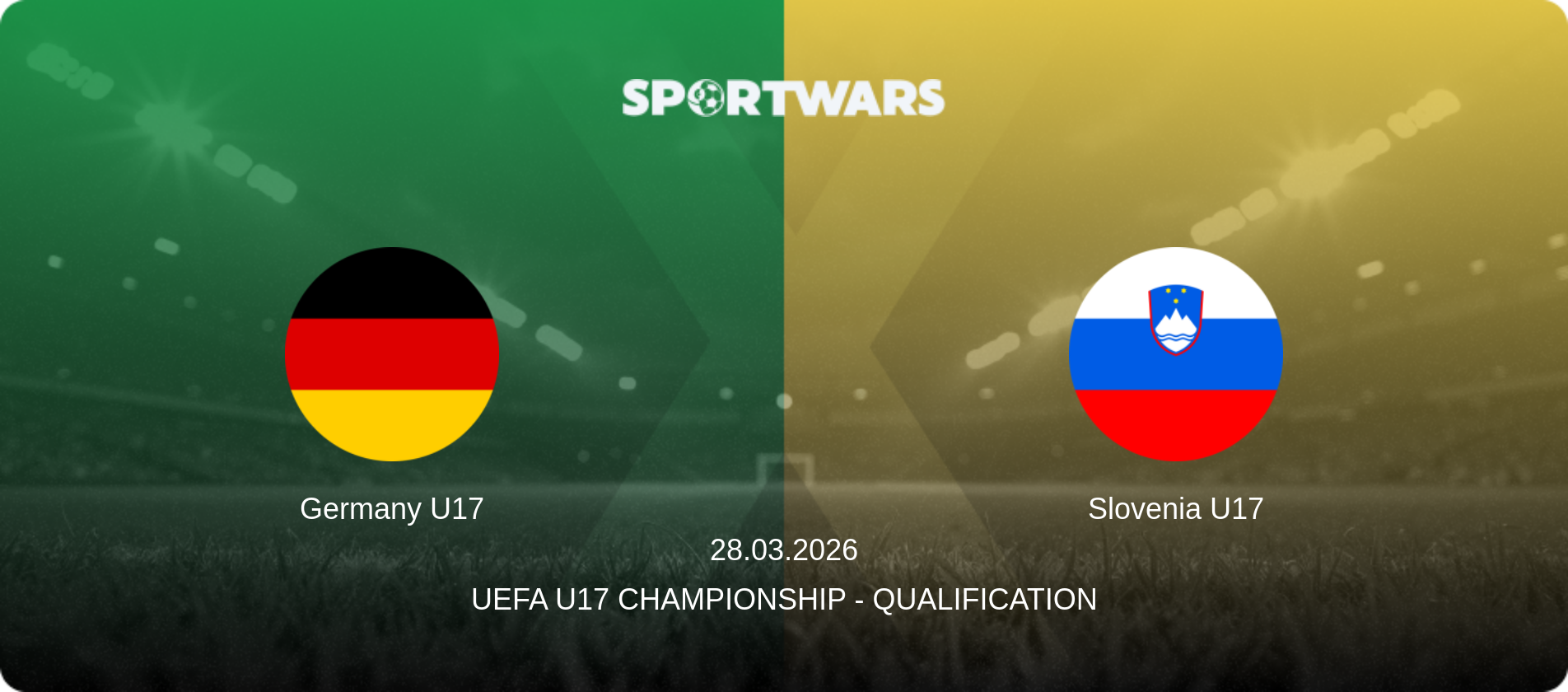 Germany U17 — Slovenia U17, 28.03.2026 — UEFA U17 Championship - Qualification (match preview)