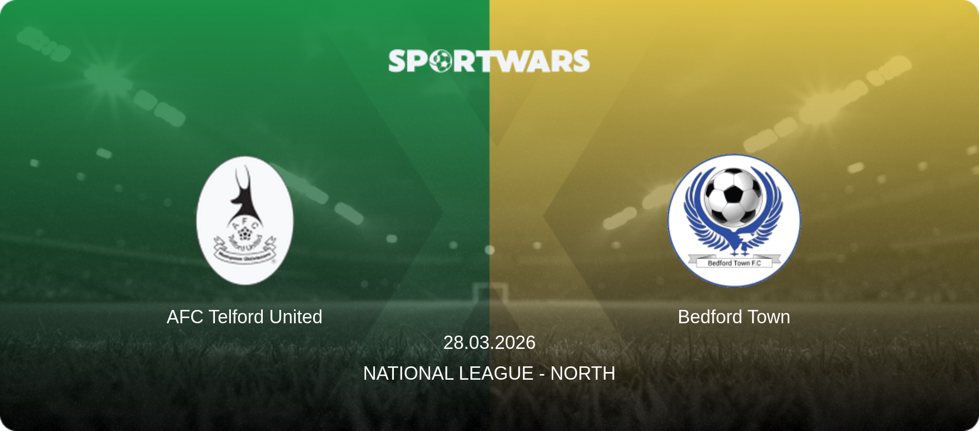 AFC Telford United — Bedford Town, 28.03.2026 — National League - North (match preview)