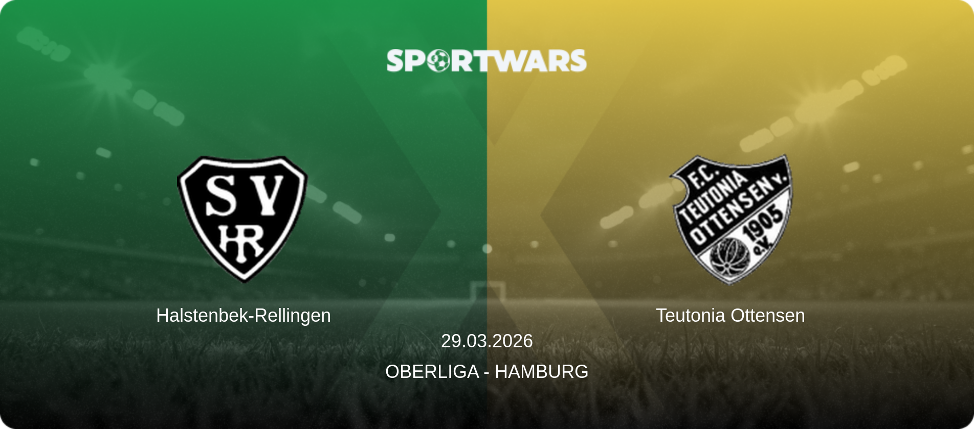 Halstenbek-Rellingen — Teutonia Ottensen, 29.03.2026 — Oberliga - Hamburg (match preview)
