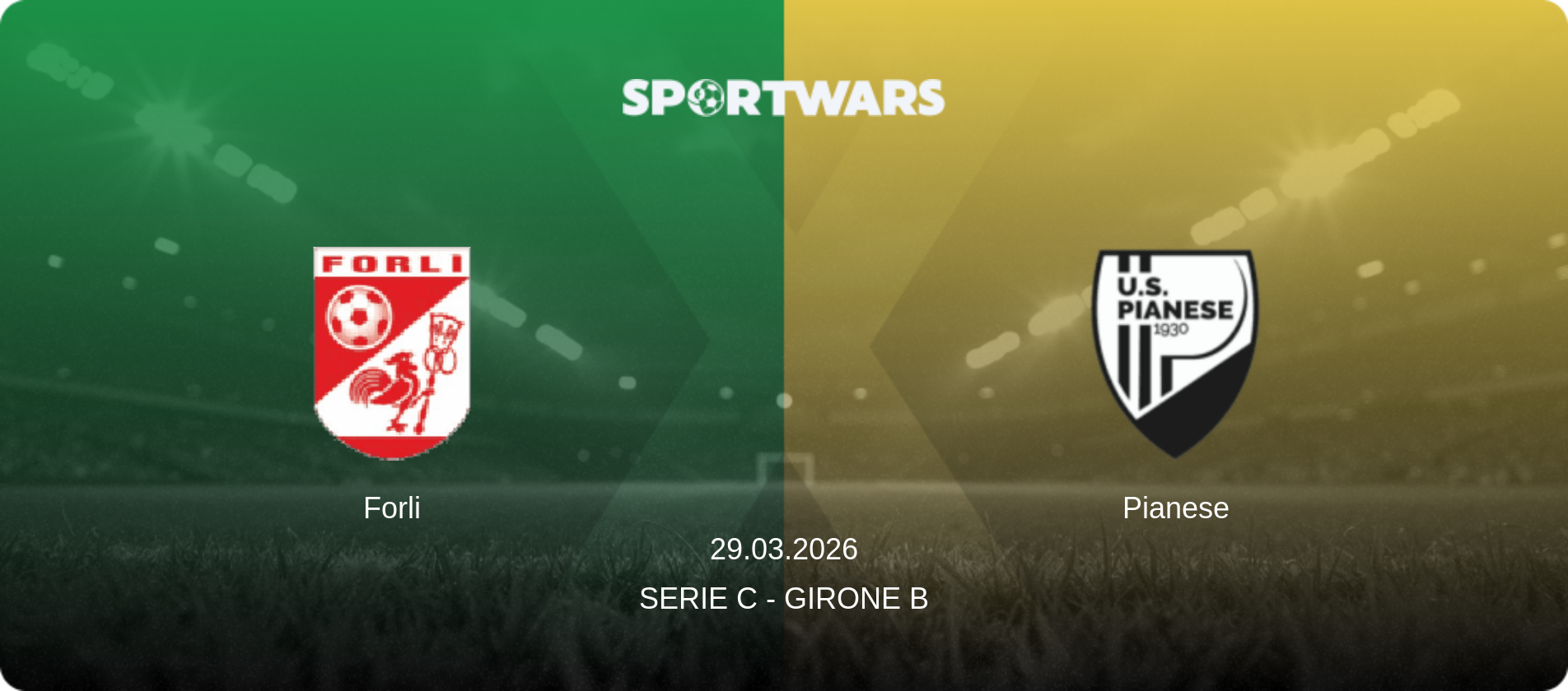 Forli — Pianese, 29.03.2026 — Serie C - Girone B (match preview)