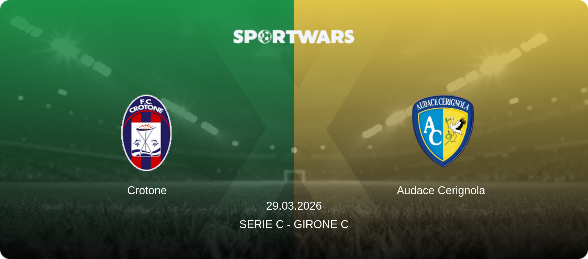 Crotone — Audace Cerignola, 29.03.2026 — Serie C - Girone C (match preview)