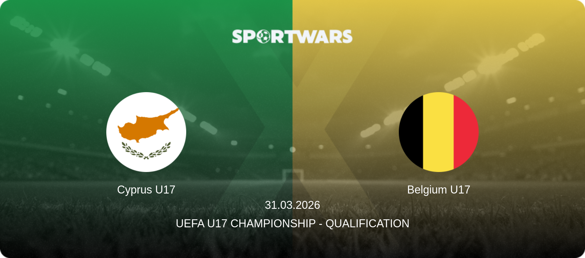 Cyprus U17 — Belgium U17, 31.03.2026 — UEFA U17 Championship - Qualification (match preview)