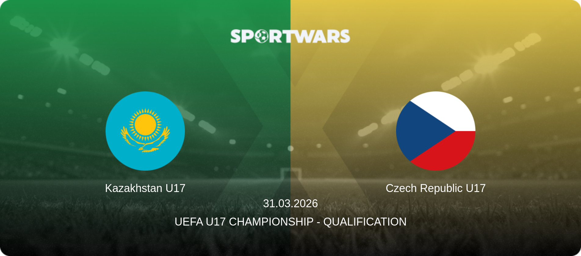 Kazakhstan U17 — Czech Republic U17, 31.03.2026 — UEFA U17 Championship - Qualification (match preview)
