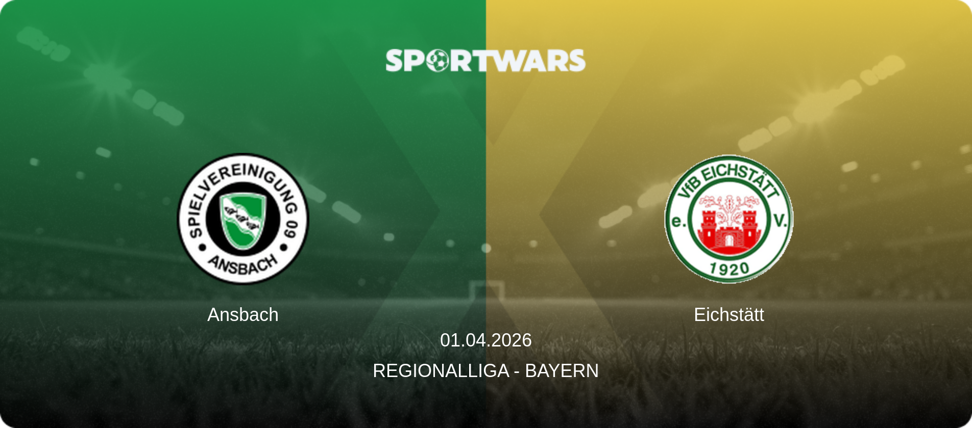 Ansbach — Eichstätt, 01.04.2026 — Regionalliga - Bayern (match preview)