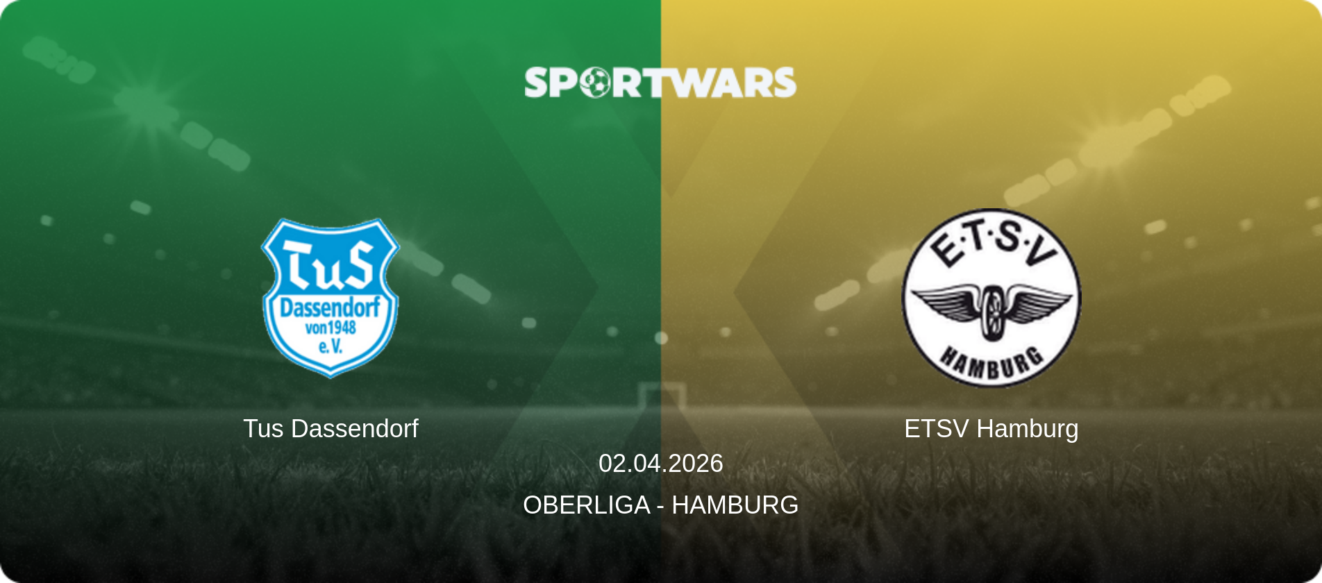 Tus Dassendorf — ETSV Hamburg, 02.04.2026 — Oberliga - Hamburg (match preview)