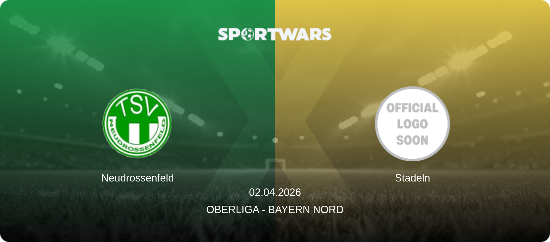 Neudrossenfeld — Stadeln, 02.04.2026 — Oberliga - Bayern Nord (match preview)