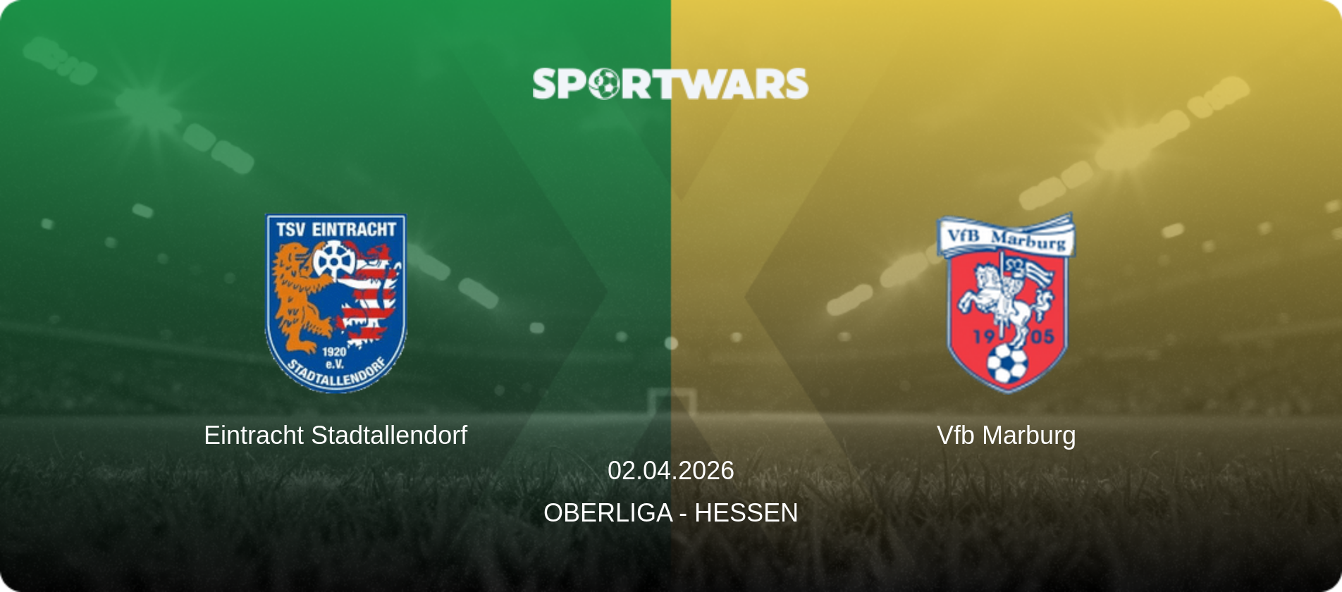 Eintracht Stadtallendorf — Vfb Marburg, 02.04.2026 — Oberliga - Hessen (match preview)