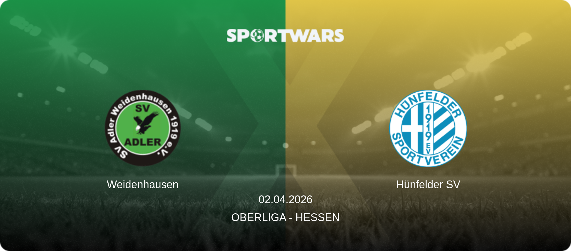 Weidenhausen — Hünfelder SV, 02.04.2026 — Oberliga - Hessen (match preview)