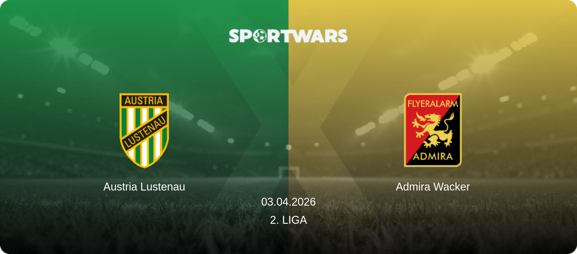 Austria Lustenau — Admira Wacker, 03.04.2026 — 2. Liga (match preview)