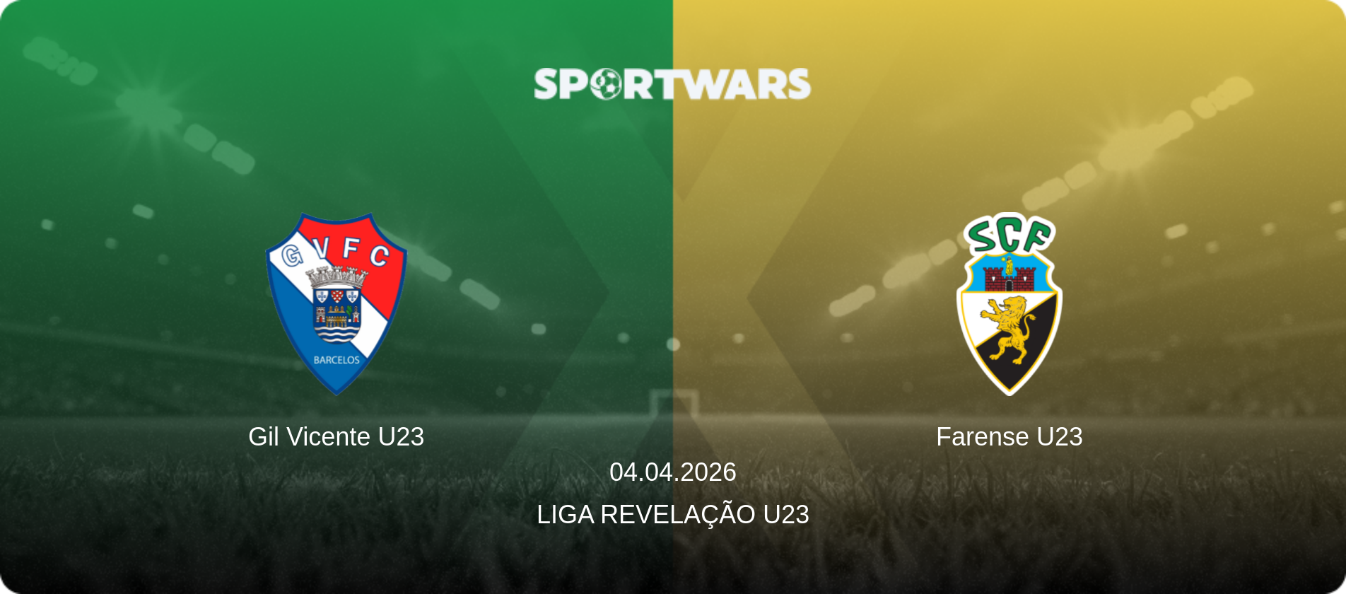Gil Vicente U23 — Farense U23, 04.04.2026 — Liga Revelação U23 (match preview)