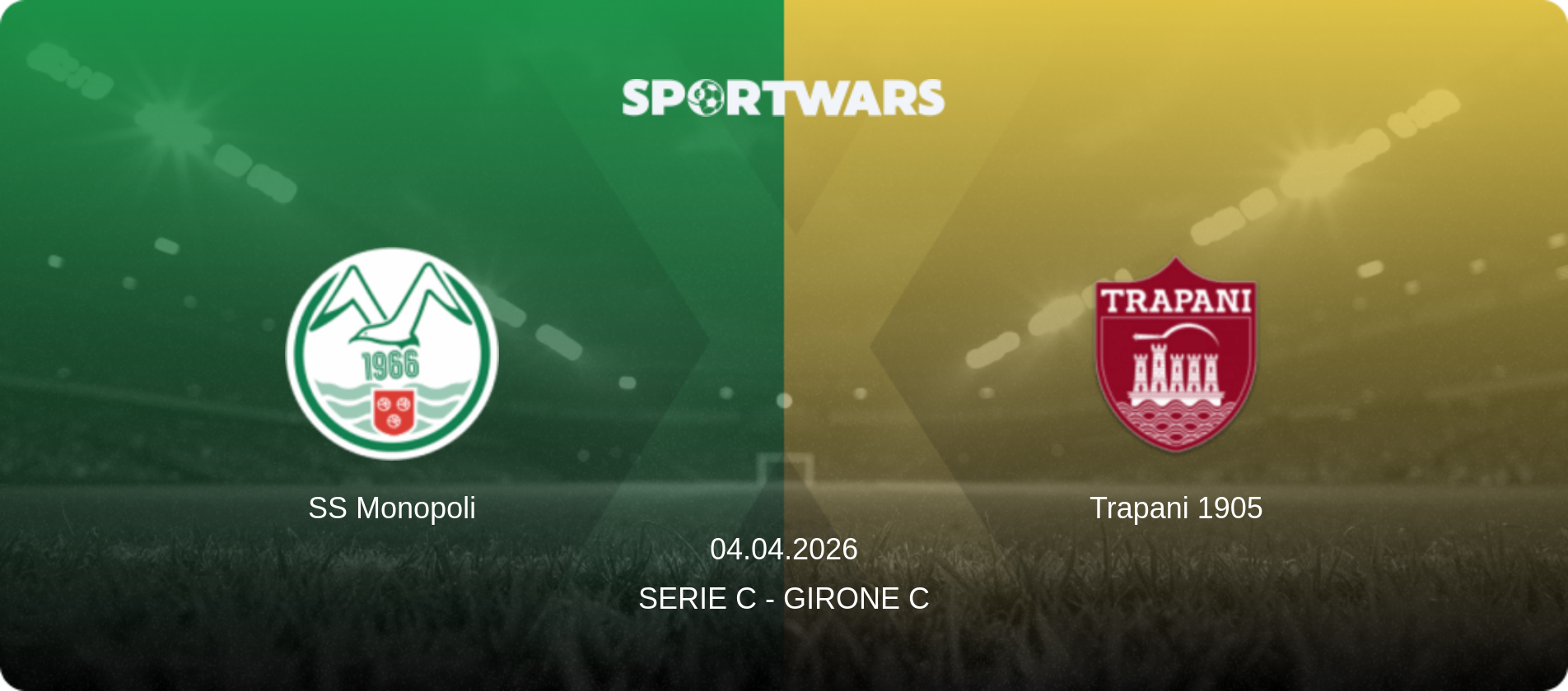 SS Monopoli — Trapani 1905, 04.04.2026 — Serie C - Girone C (match preview)