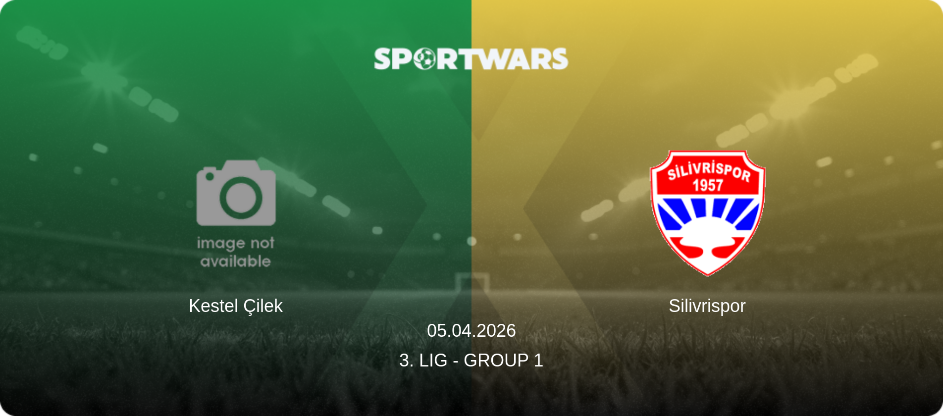 Kestel Çilek — Silivrispor, 05.04.2026 — 3. Lig - Group 1 (match preview)