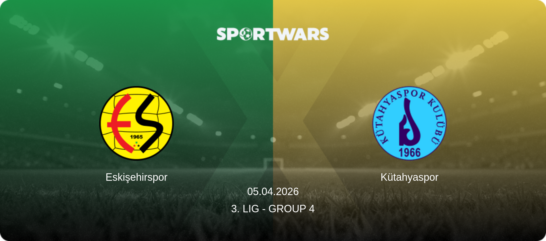 Eskişehirspor — Kütahyaspor, 05.04.2026 — 3. Lig - Group 4 (match preview)