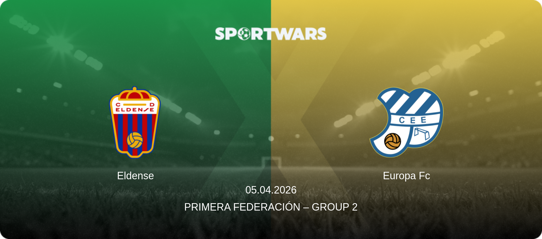 Eldense — Europa Fc, 05.04.2026 — Primera Federación – Group 2 (match preview)