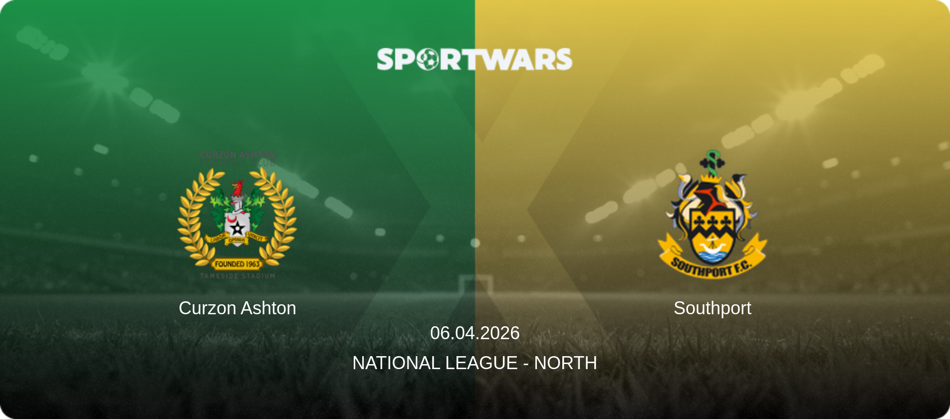 Curzon Ashton — Southport, 06.04.2026 — National League - North (match preview)