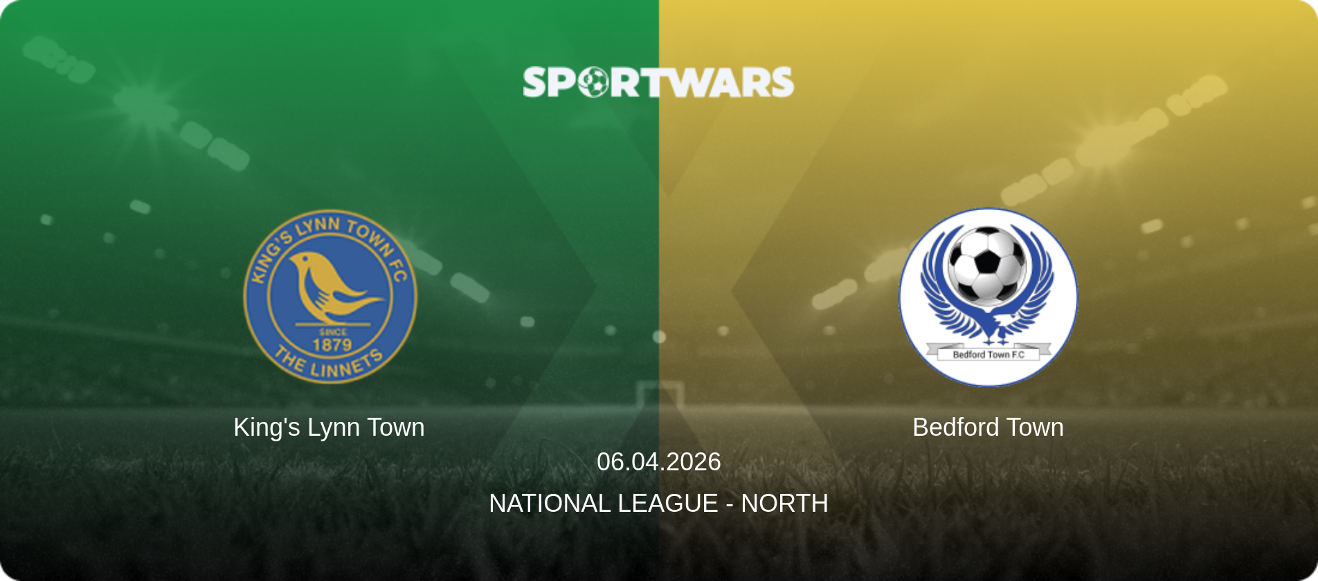 King's Lynn Town — Bedford Town, 06.04.2026 — National League - North (match preview)