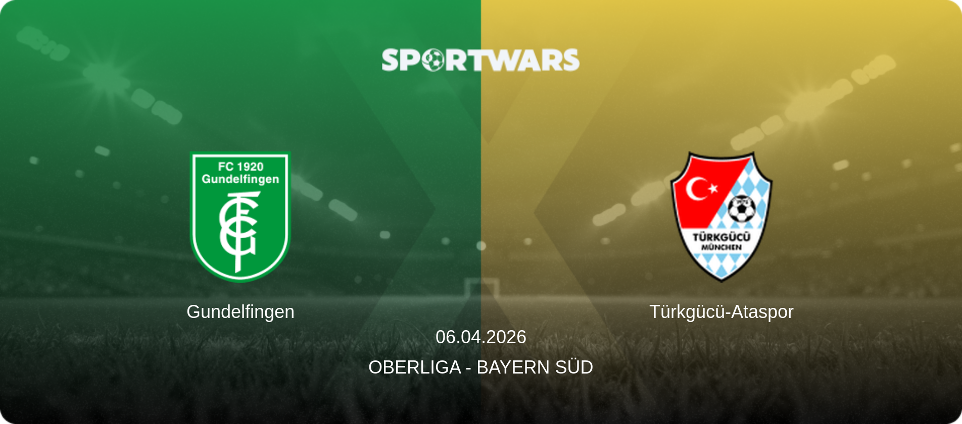 Gundelfingen — Türkgücü-Ataspor, 06.04.2026 — Oberliga - Bayern Süd (match preview)