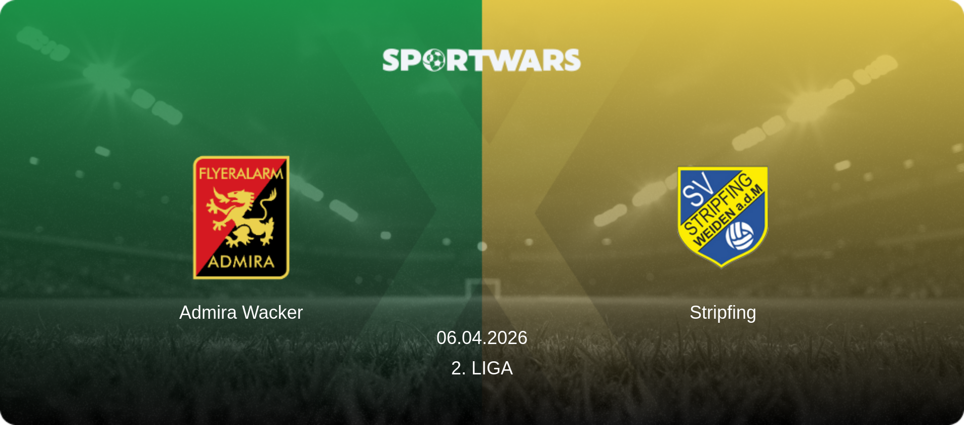 Admira Wacker — Stripfing, 06.04.2026 — 2. Liga (match preview)
