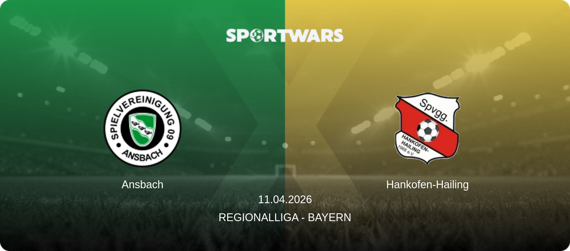 Ansbach — Hankofen-Hailing, 11.04.2026 — Regionalliga - Bayern (match preview)