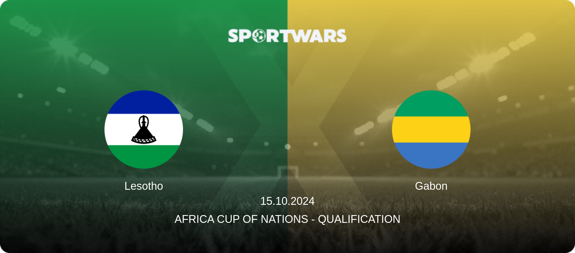 Lesotho — Gabon, 15.10.2024 — Africa Cup of Nations - Qualification (match preview)
