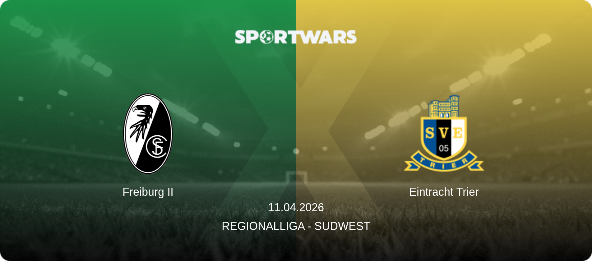 Freiburg II — Eintracht Trier, 11.04.2026 — Regionalliga - SudWest (match preview)