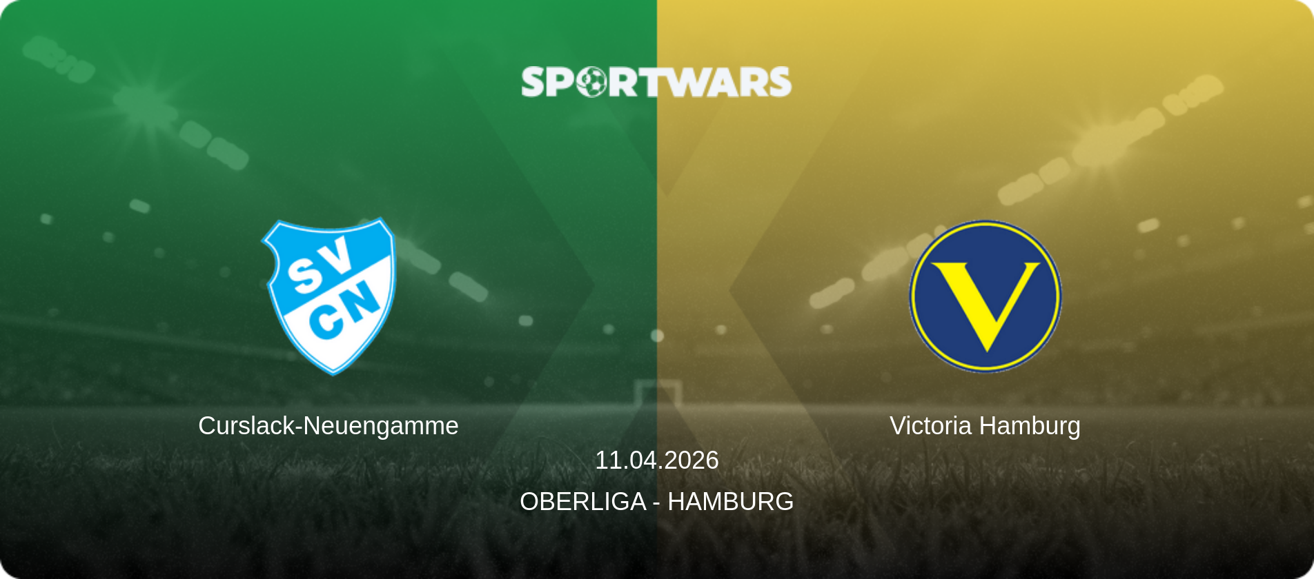Curslack-Neuengamme — Victoria Hamburg, 11.04.2026 — Oberliga - Hamburg (match preview)
