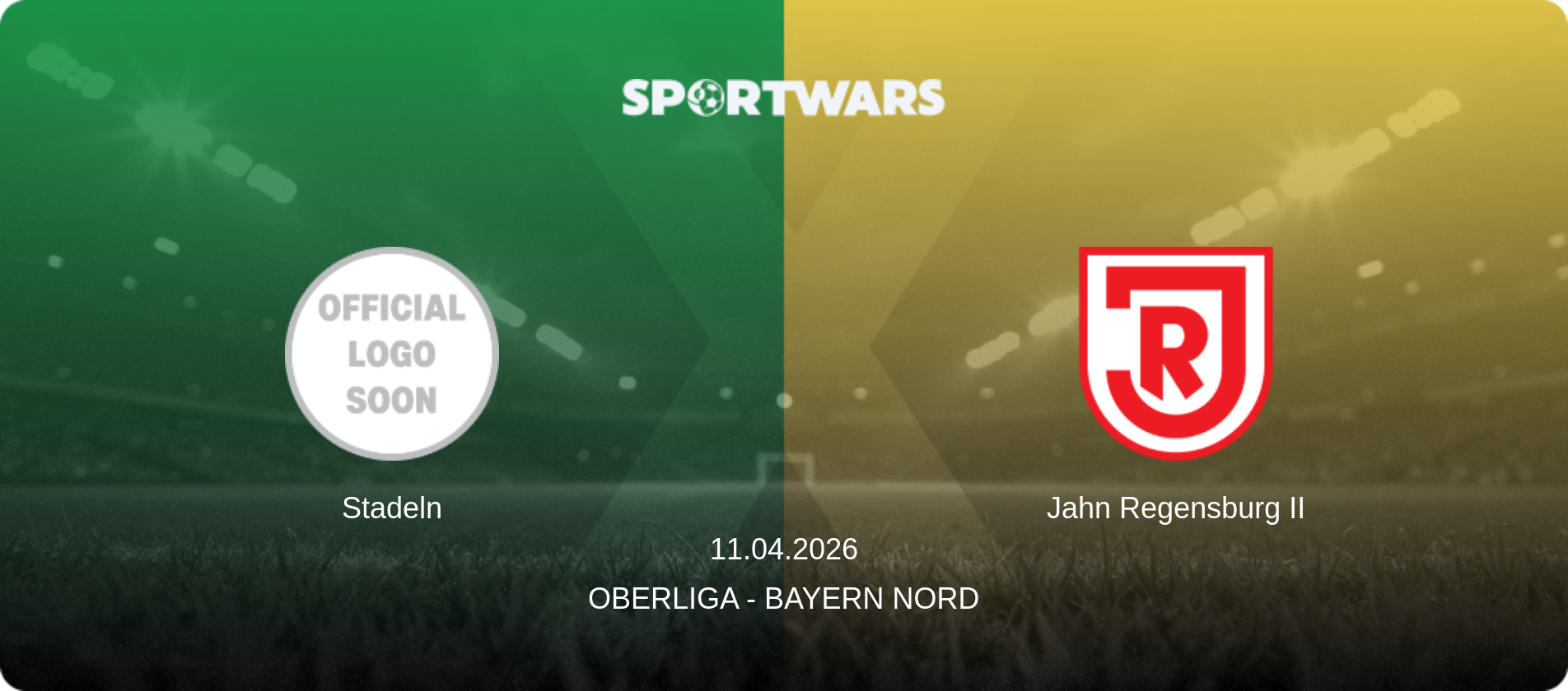 Stadeln — Jahn Regensburg II, 11.04.2026 — Oberliga - Bayern Nord (match preview)