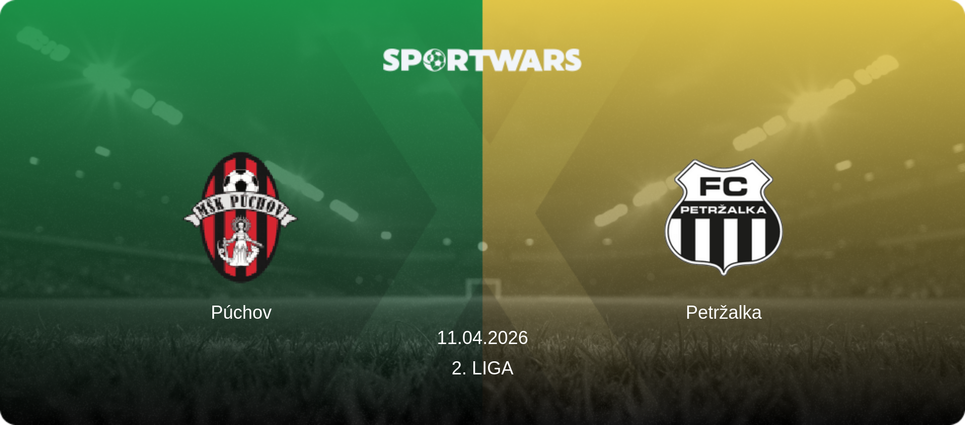 Púchov — Petržalka, 11.04.2026 — 2. Liga (match preview)