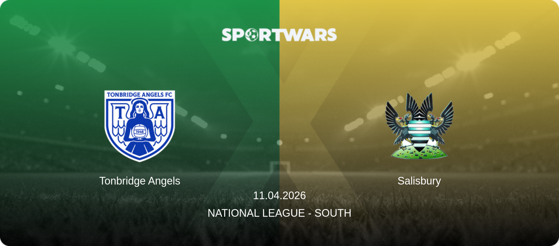 Tonbridge Angels — Salisbury, 11.04.2026 — National League - South (match preview)